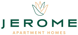 jerome apartment homes logo at The Jerome